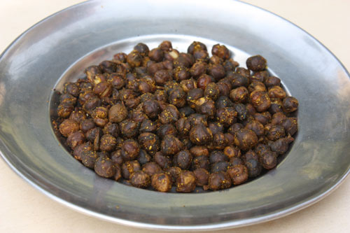 Receta de Sukhe Kale Chane - Plato de Garbanzos Negros Secos