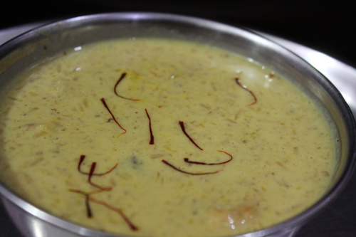 Kaddu ki Kheer - Receta de Postres de Leche con Calabaza
